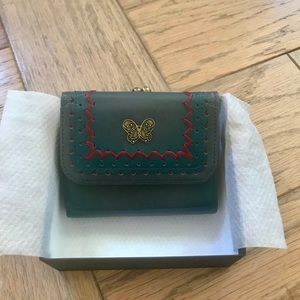 Brand New Anna Sui Wallet Teal Color
